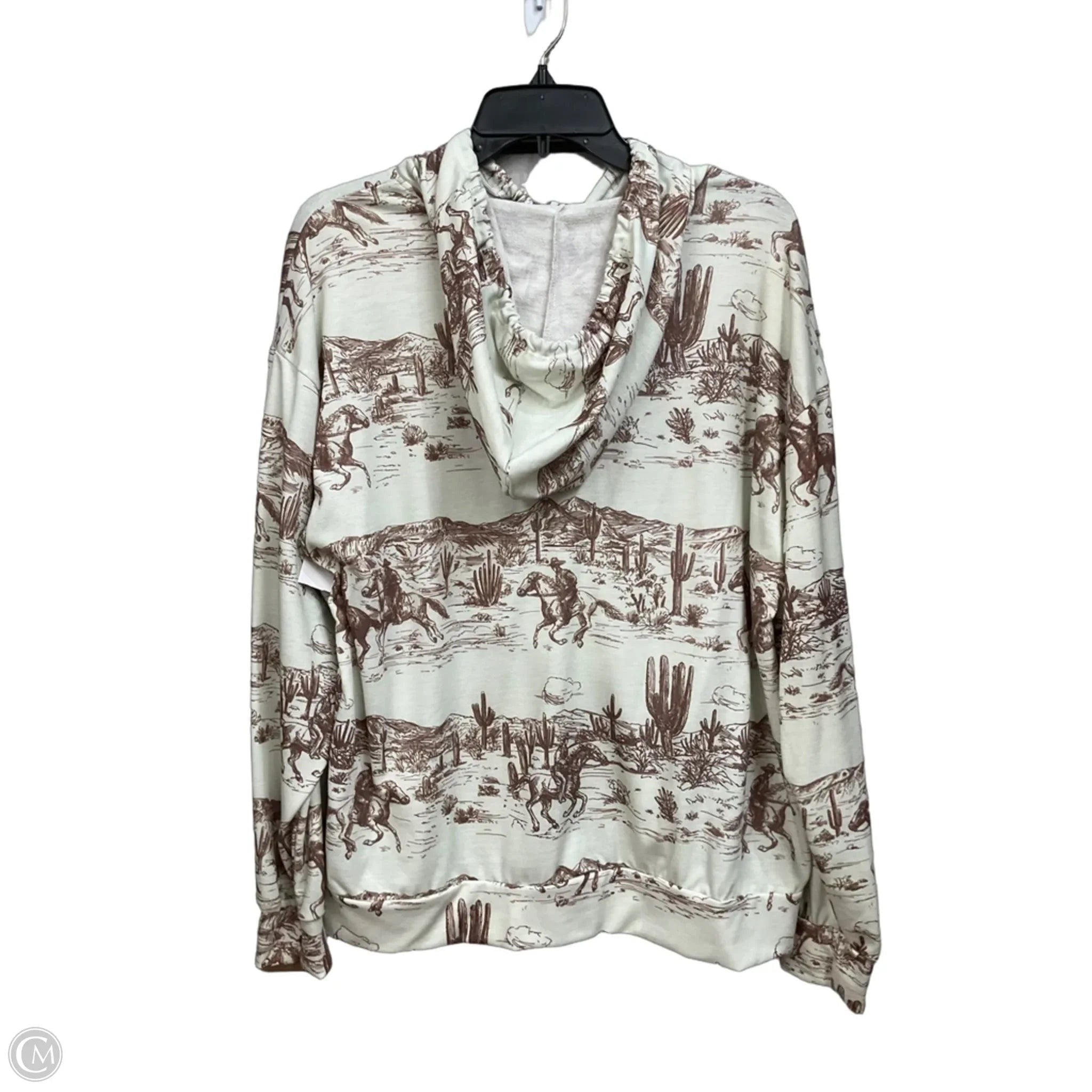 Athletic Jacket By Clothes Mentor In Multi-colored, Size: L