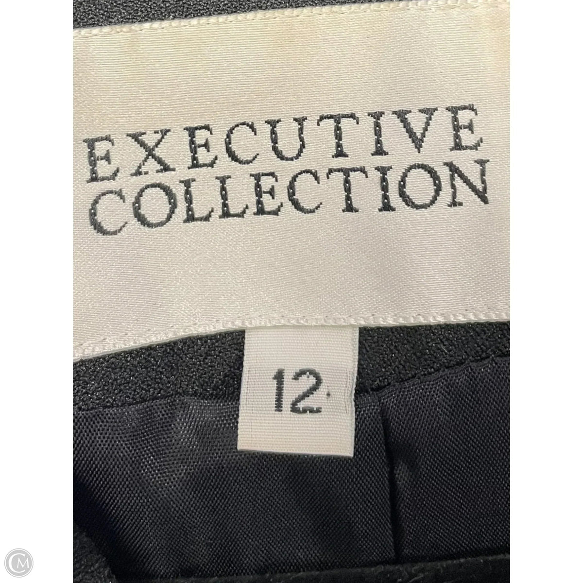 Blazer By Clothes Mentor In Black, Size: 12
