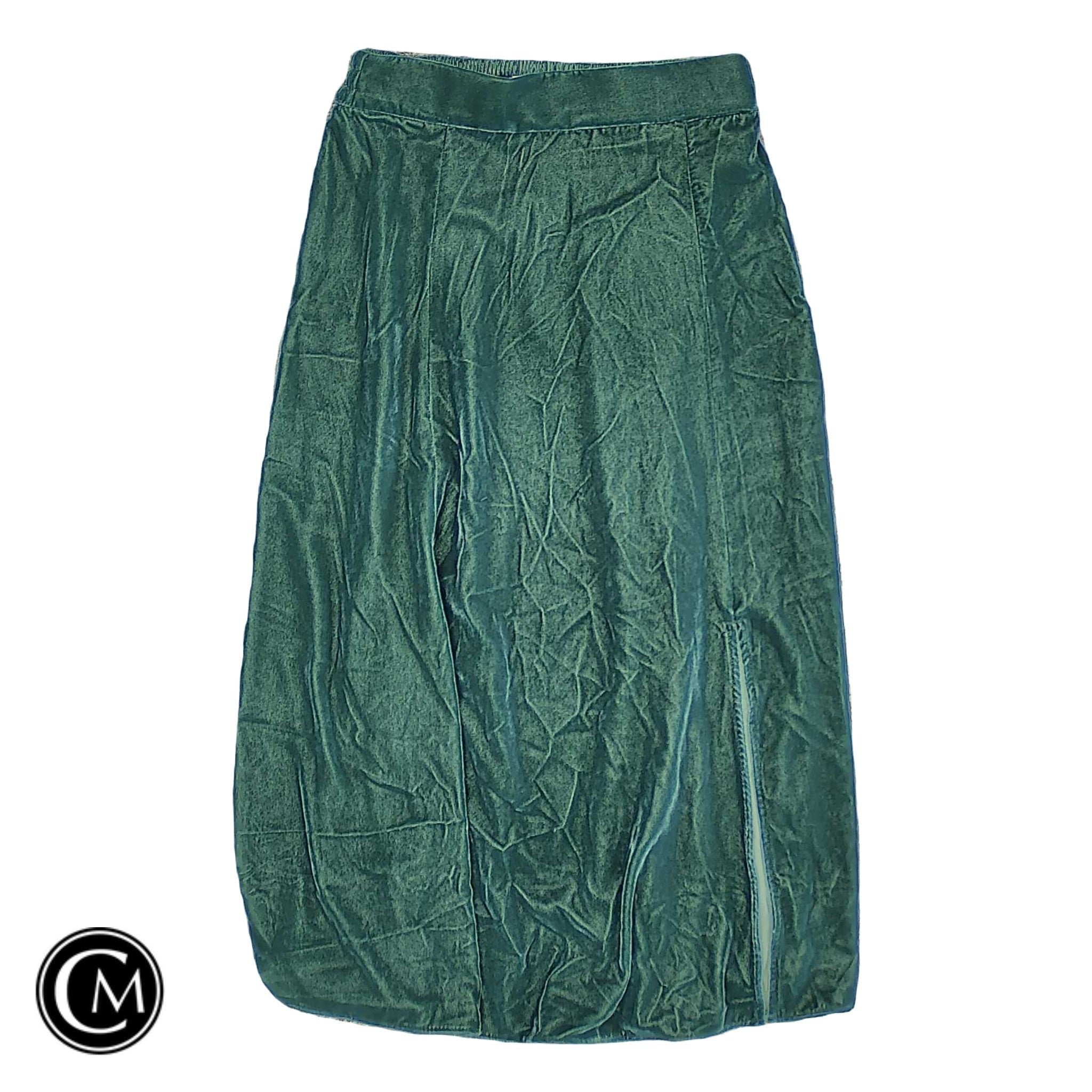 Skirt Midi By J. Crew In Green, Size: Xxs