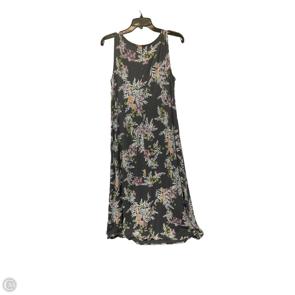 Dress Casual Maxi By J. Jill In Grey, Size: S