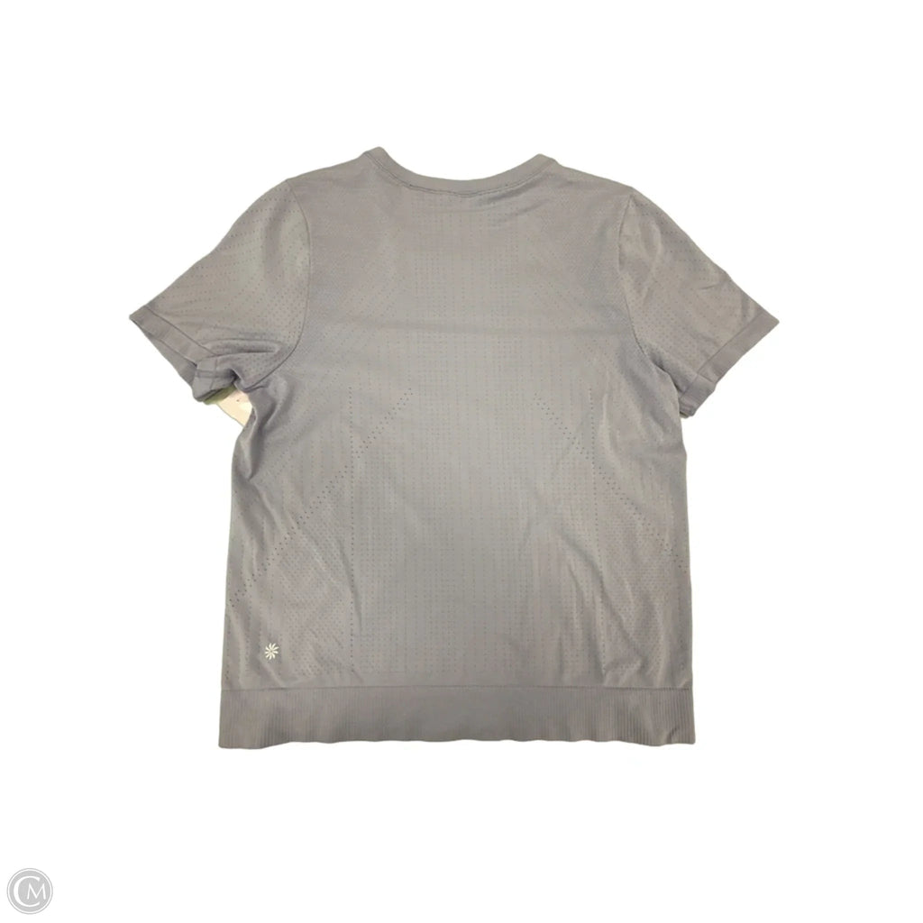 Athletic Top Short Sleeve By Athleta In Purple, Size: S
