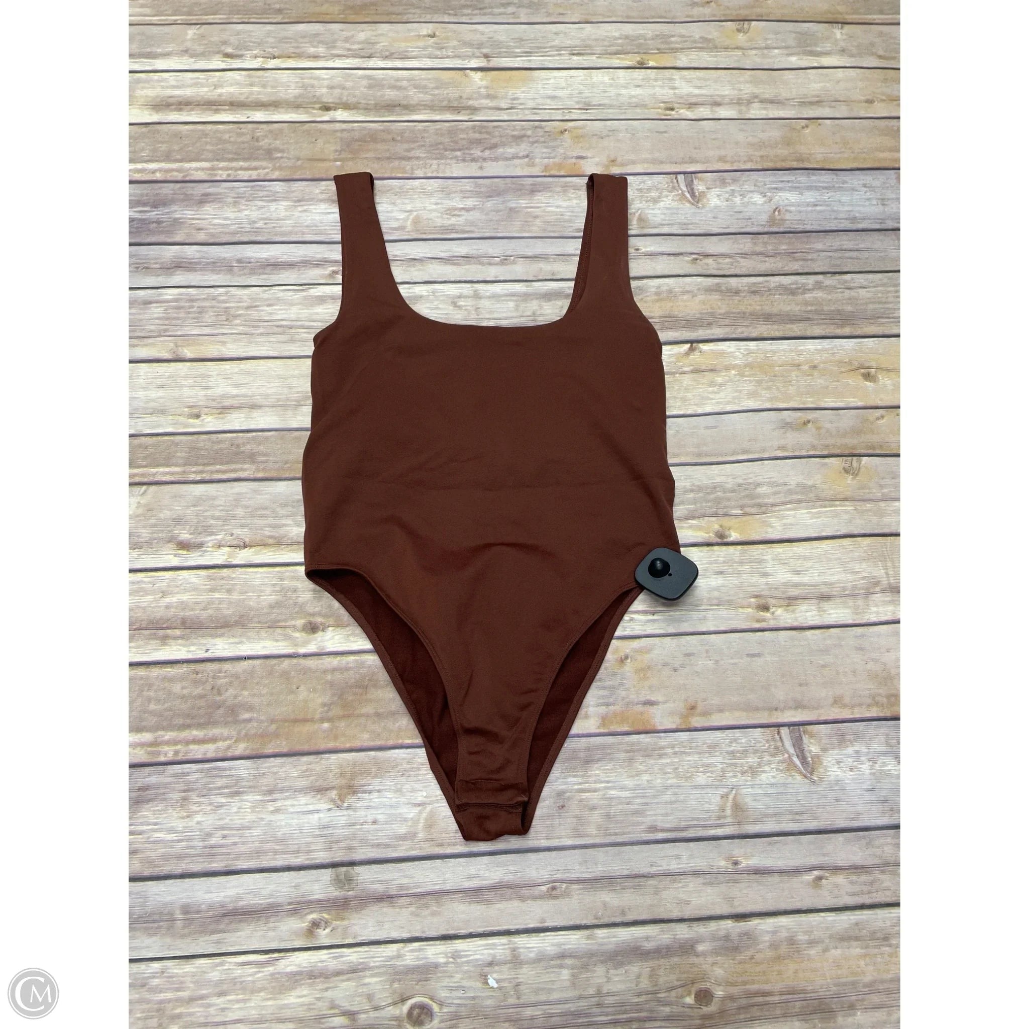Bodysuit By A New Day In Brown, Size: Xs