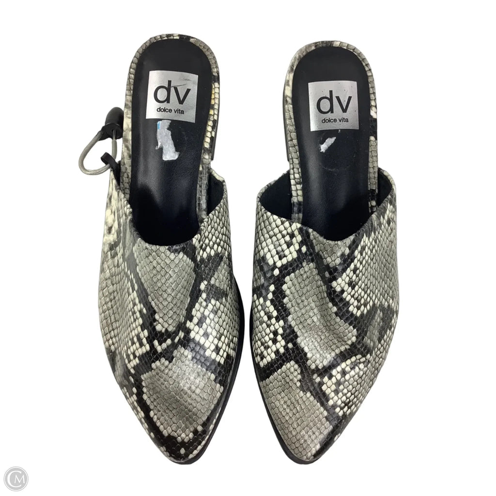 Sandals Flats By Dolce Vita In Snakeskin Print, Size: 7.5