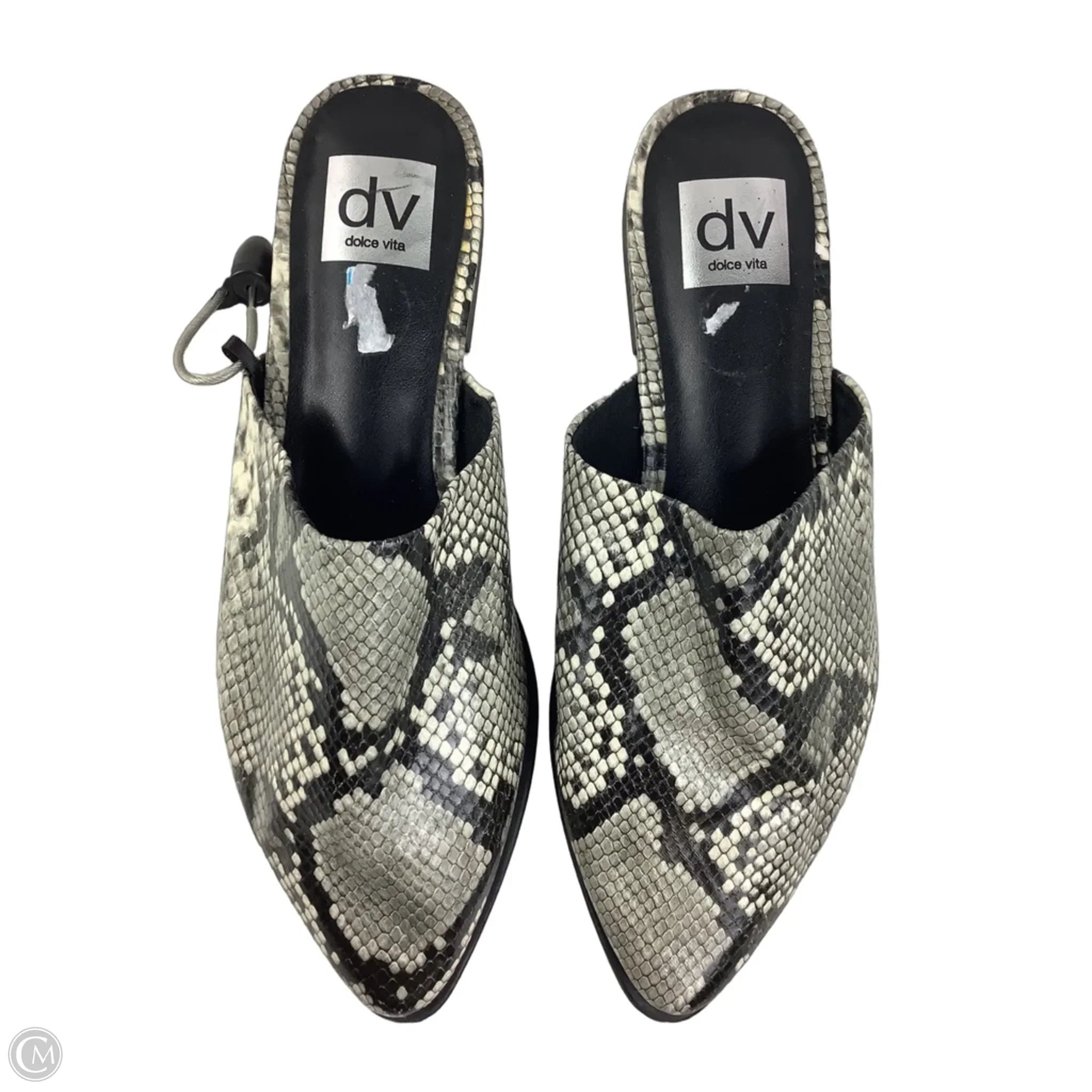 Sandals Flats By Dolce Vita In Snakeskin Print, Size: 7.5