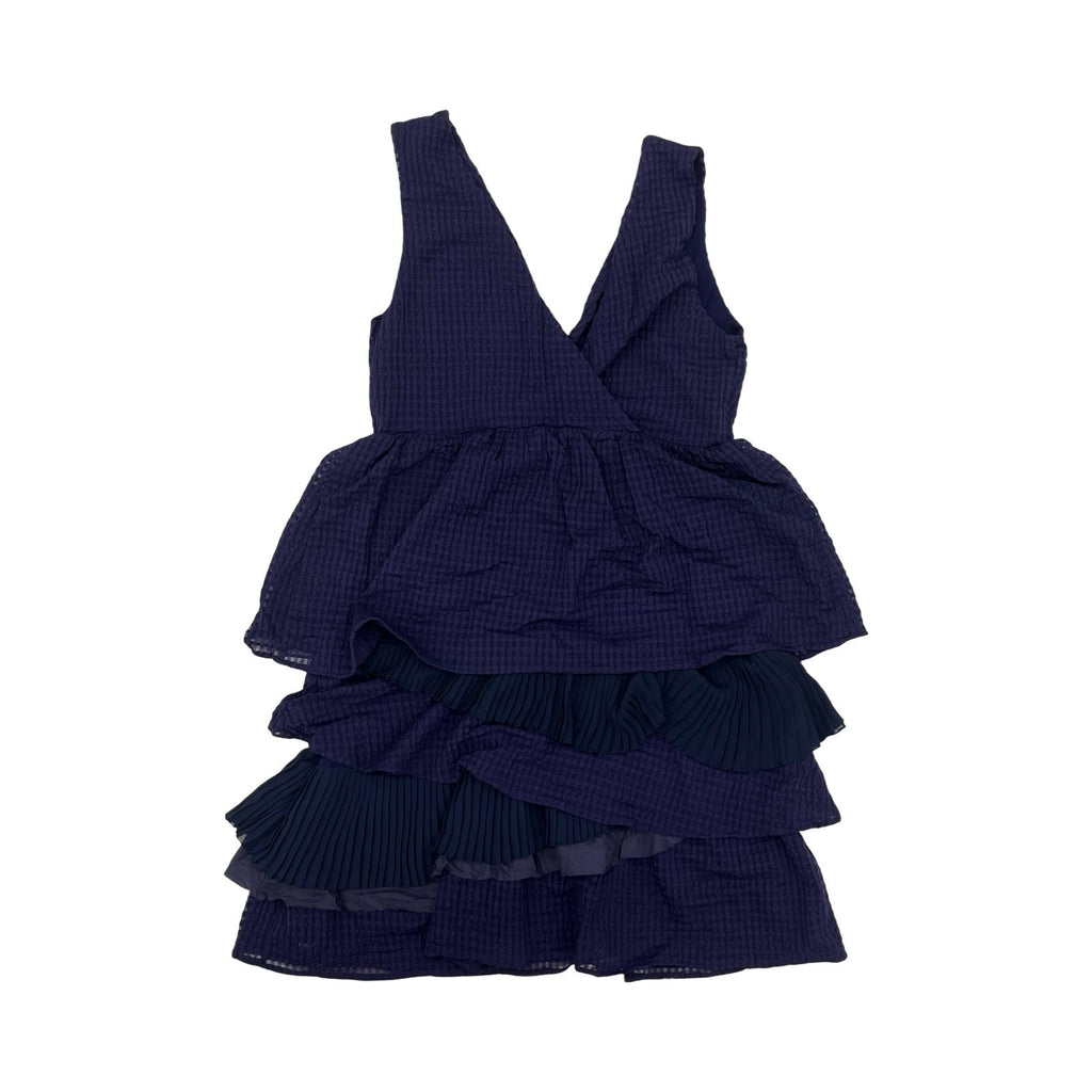 Dress Party Short By Clothes Mentor In Navy, Size:L