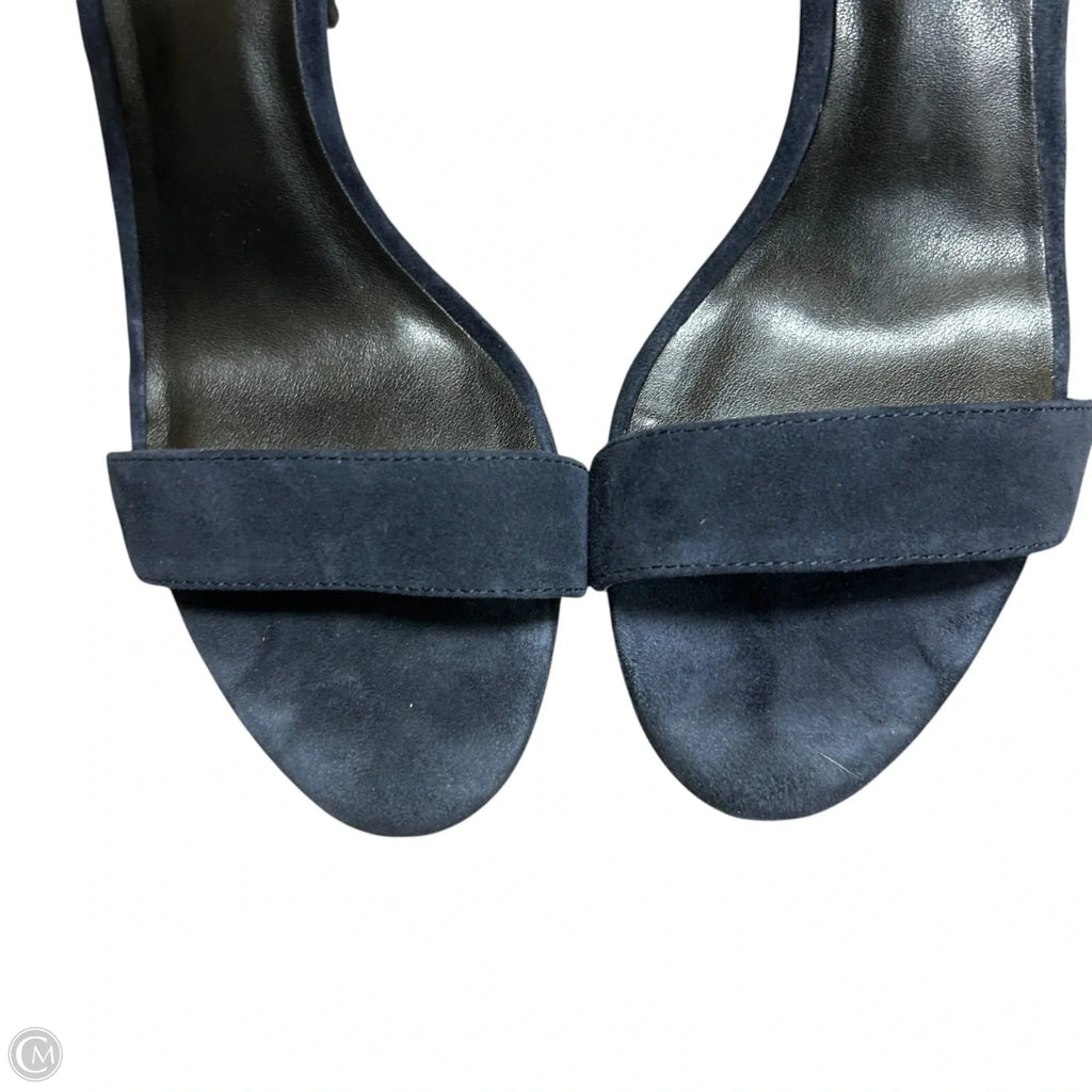Sandals Heels Stiletto By Banana Republic In Blue, Size: 8.5