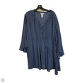 Top Long Sleeve By Catherines In Navy, Size: 4x