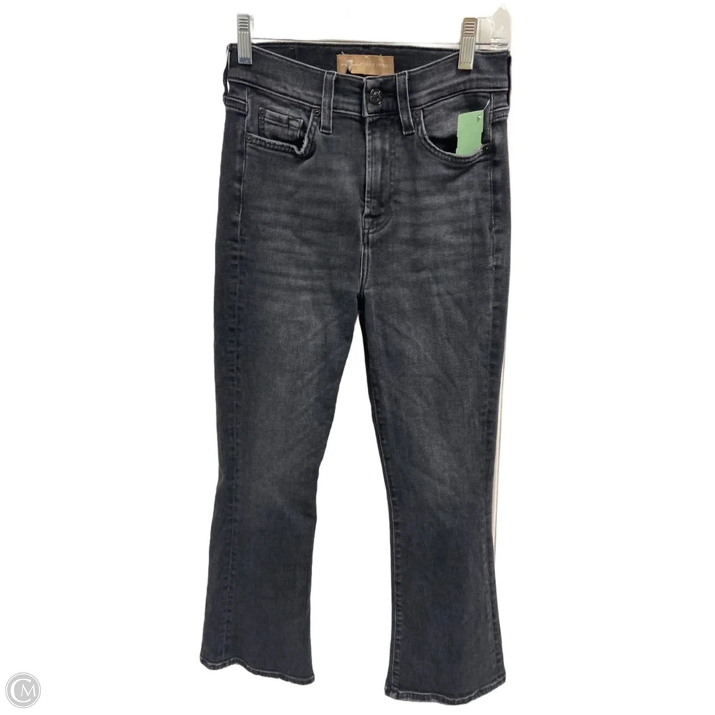 Jeans Flared By 7 For All Mankind In Grey, Size: 2