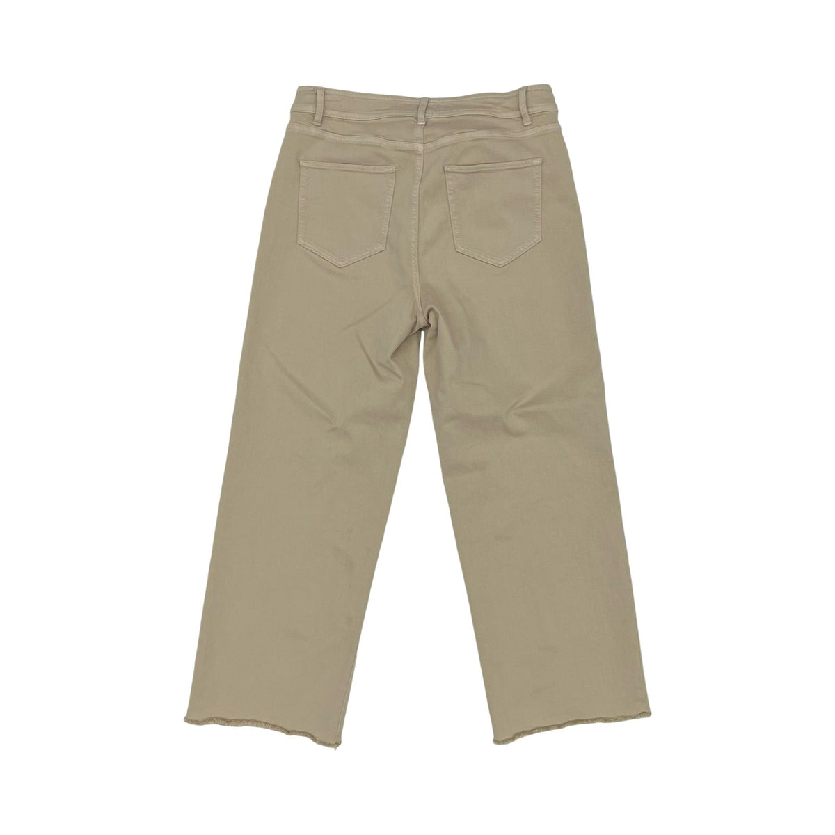 Jeans Wide Leg By J. Jill In Tan Denim, Size:8