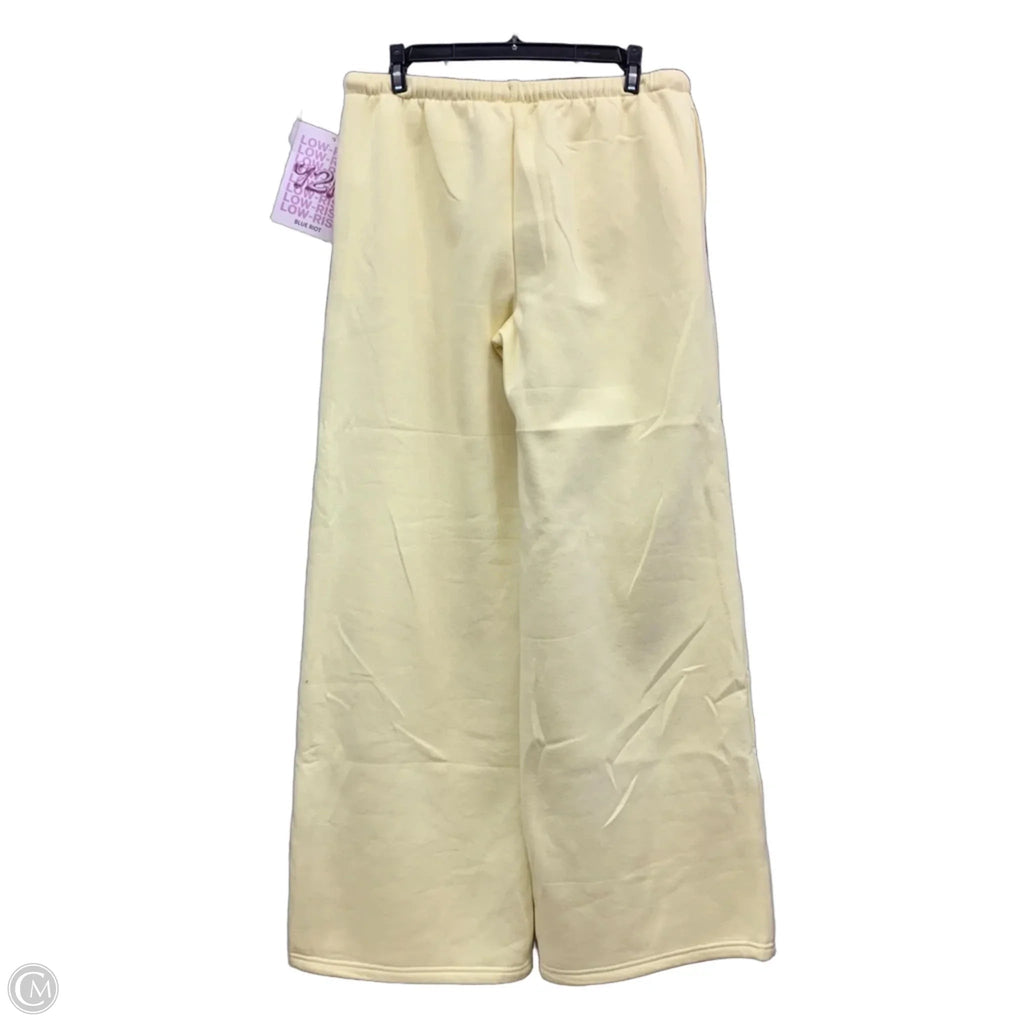 Pants Lounge By Blue Riot In Yellow, Size: Xl
