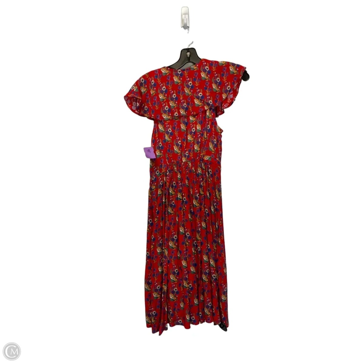 Dress Party Midi By Maeve In Red, Size: 2