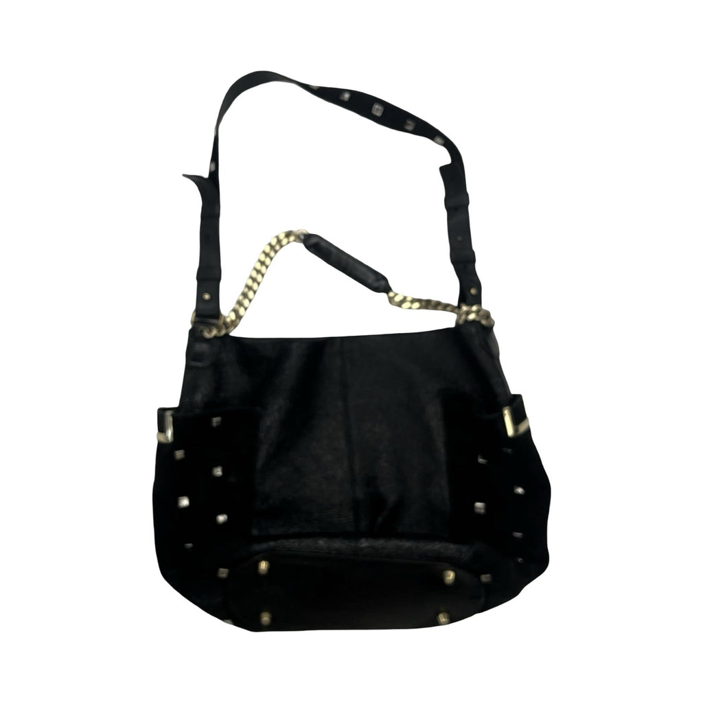 Handbag Luxury Designer By Jimmy Choo In Black, Size:Medium