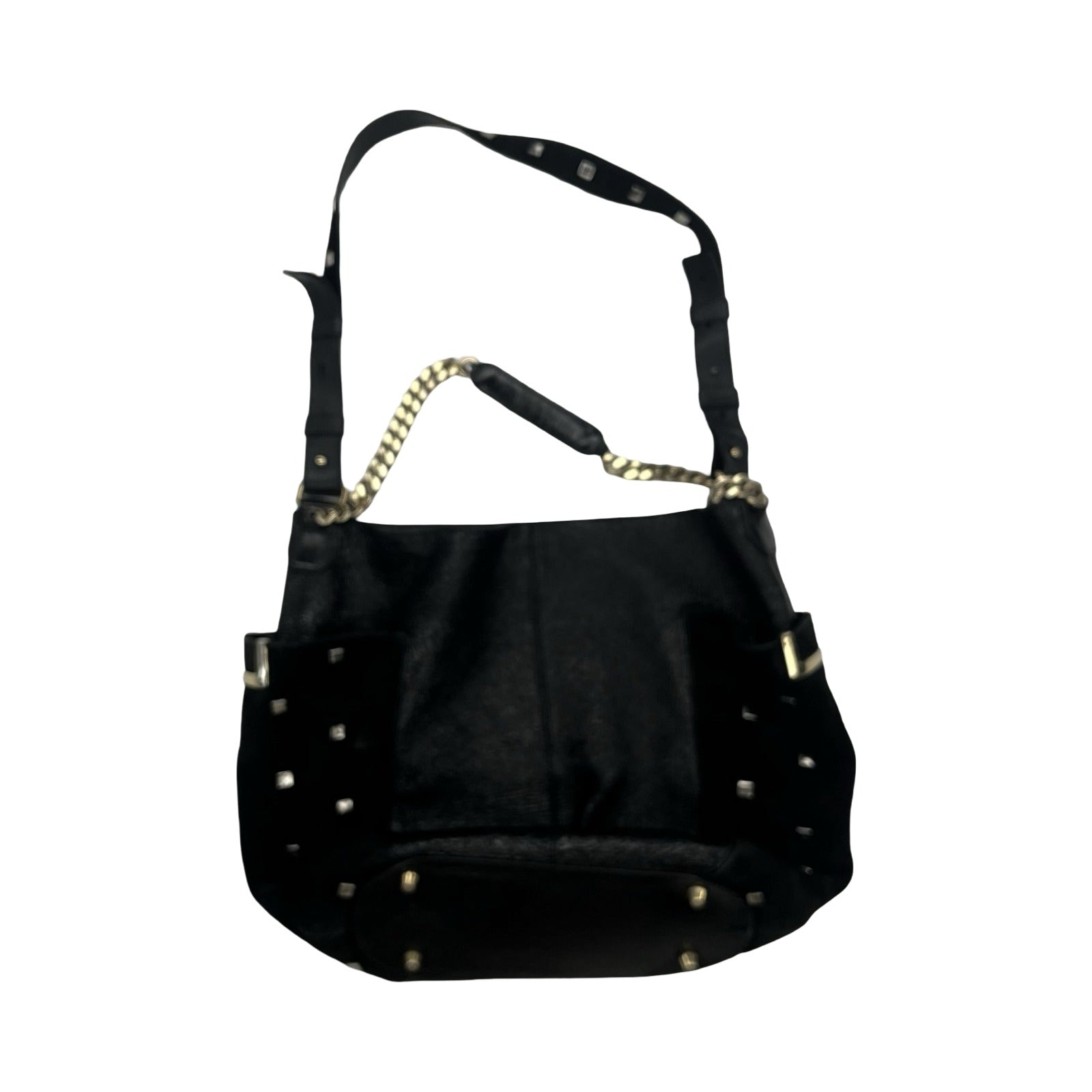 Handbag Luxury Designer By Jimmy Choo In Black, Size:Medium
