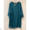 Dress Casual Midi By Jessica Howard In Teal, Size: 3x