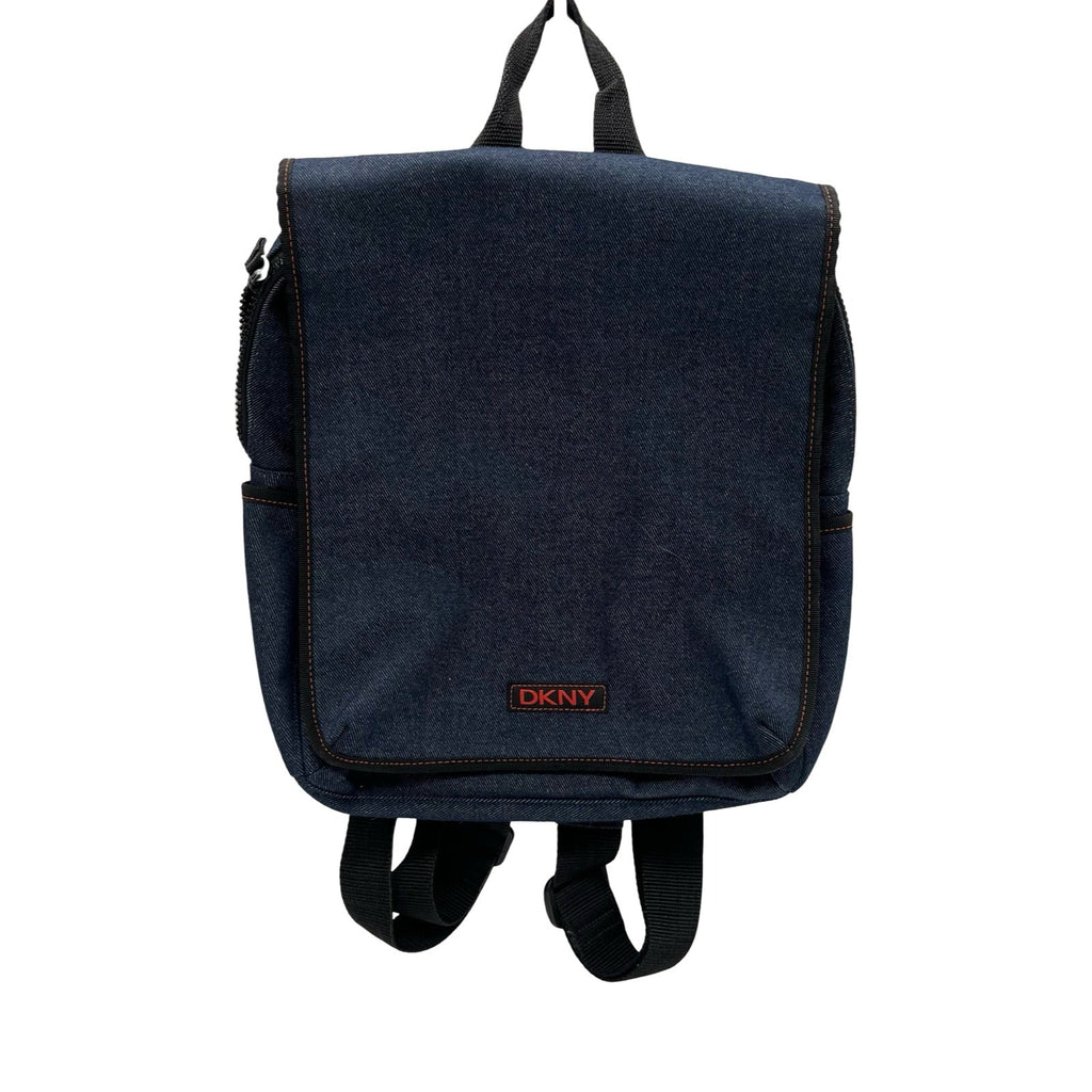 Backpack By Dkny In Blue, Size:Medium
