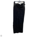 Jeans Straight By Abercrombie And Fitch In Black Denim, Size: 4