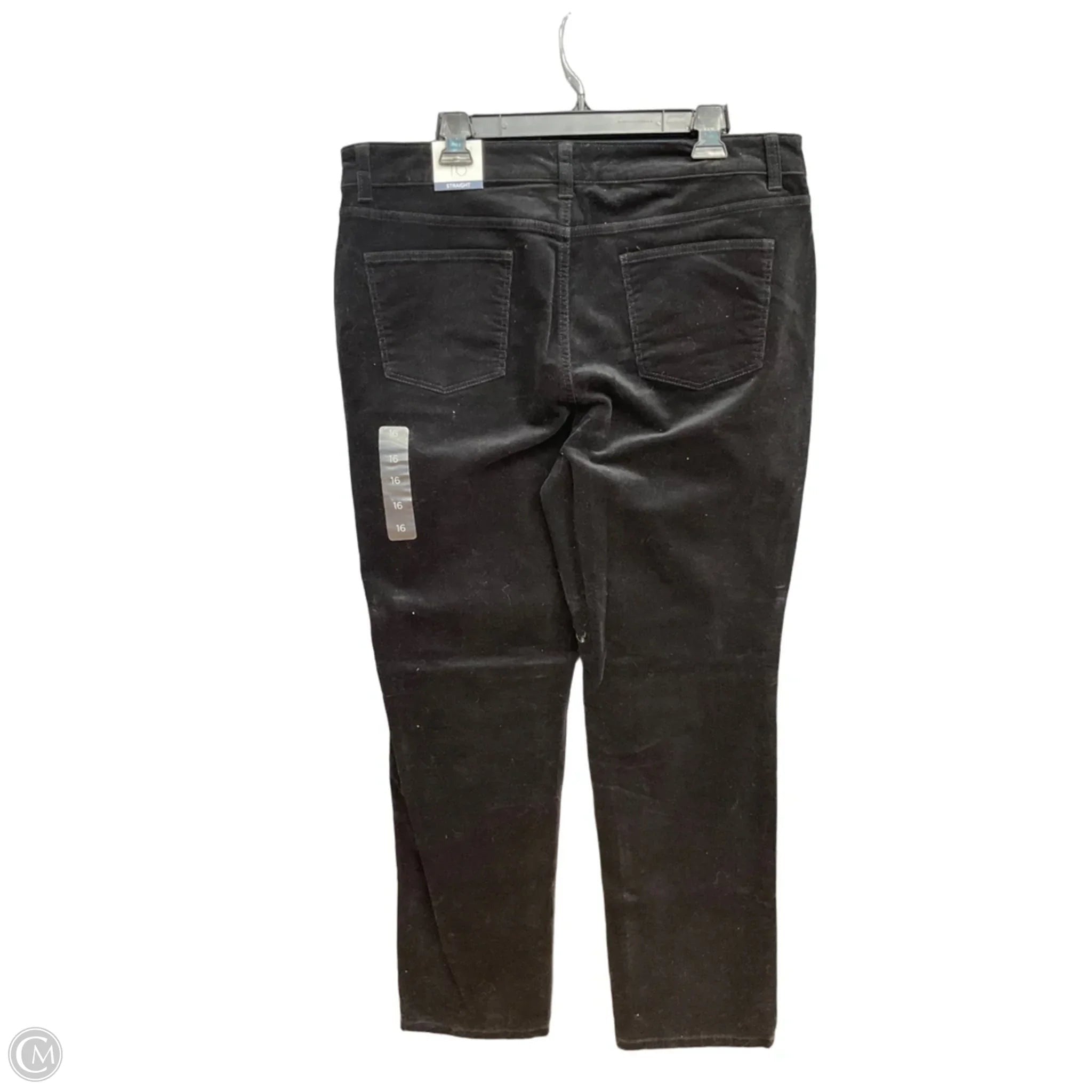 Pants Corduroy By Talbots In Black, Size: 16