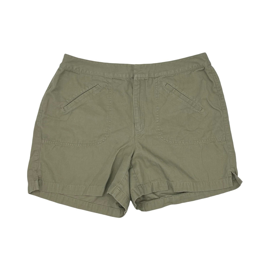 Shorts By Liz Claiborne In Green, Size:16