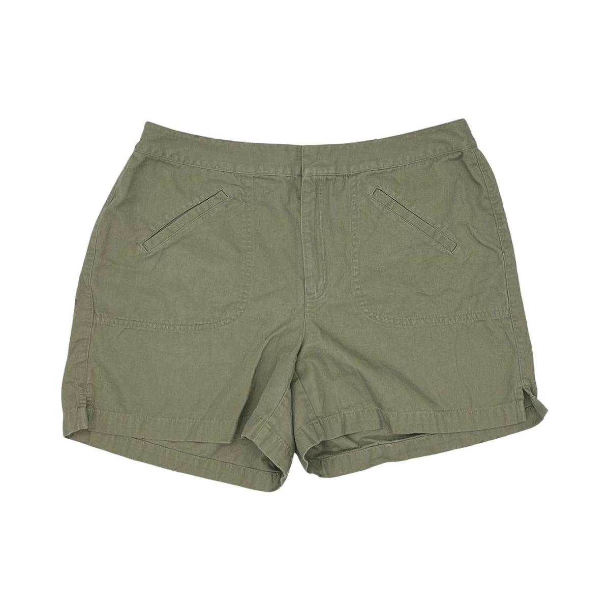 Shorts By Liz Claiborne In Green, Size:16