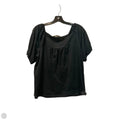 Top Short Sleeve Basic By Loft In Black, Size: M
