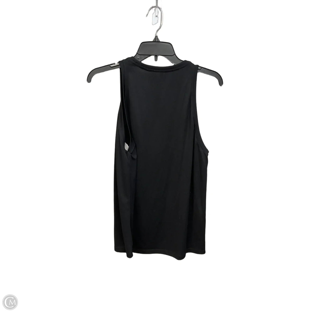 Athletic Tank Top By Nike Apparel In Black, Size: M