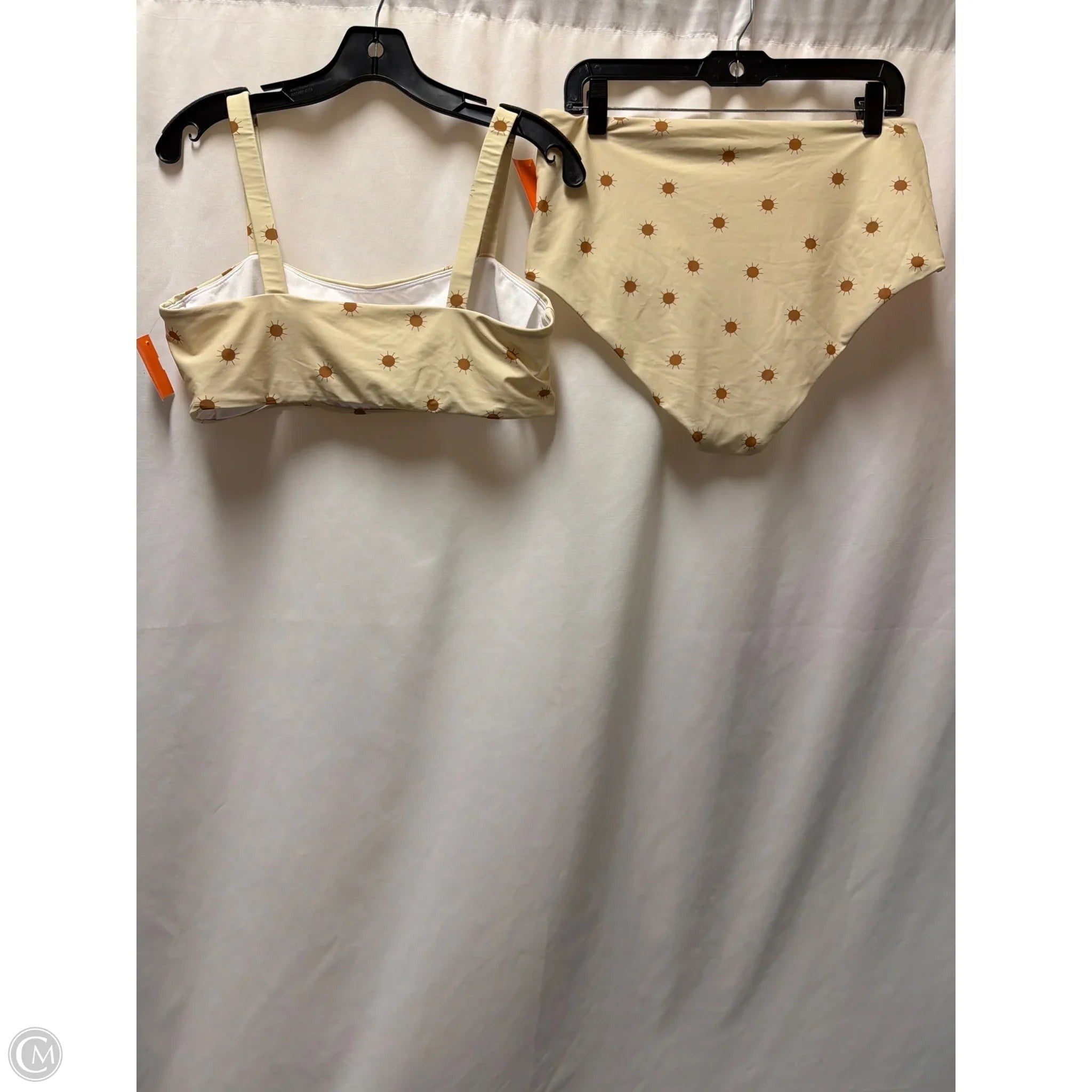 Swimsuit 2pc By Clothes Mentor In Yellow, Size: Xl
