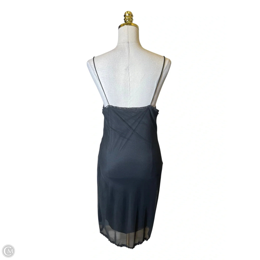 Dress Casual Midi By Ralph Lauren In Black, Size: L