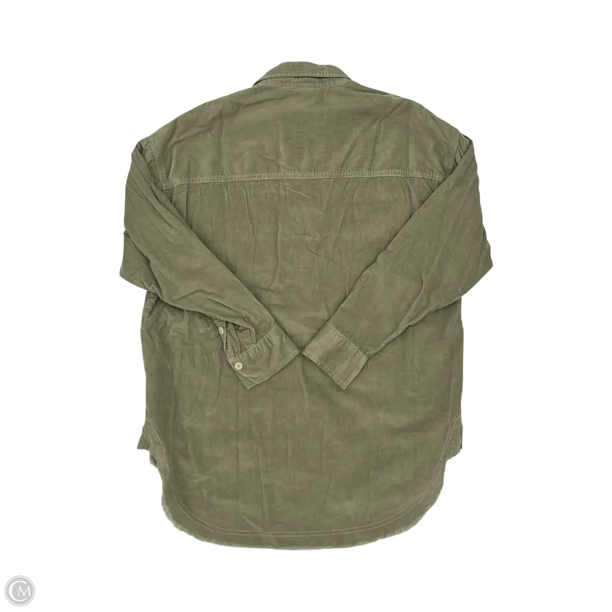 Top Long Sleeve By Aerie In Green, Size: Xs