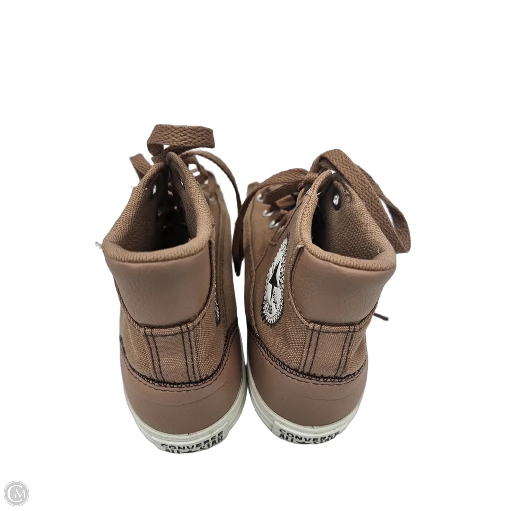 Shoes Sneakers By Converse In Brown & White, Size: 7.5