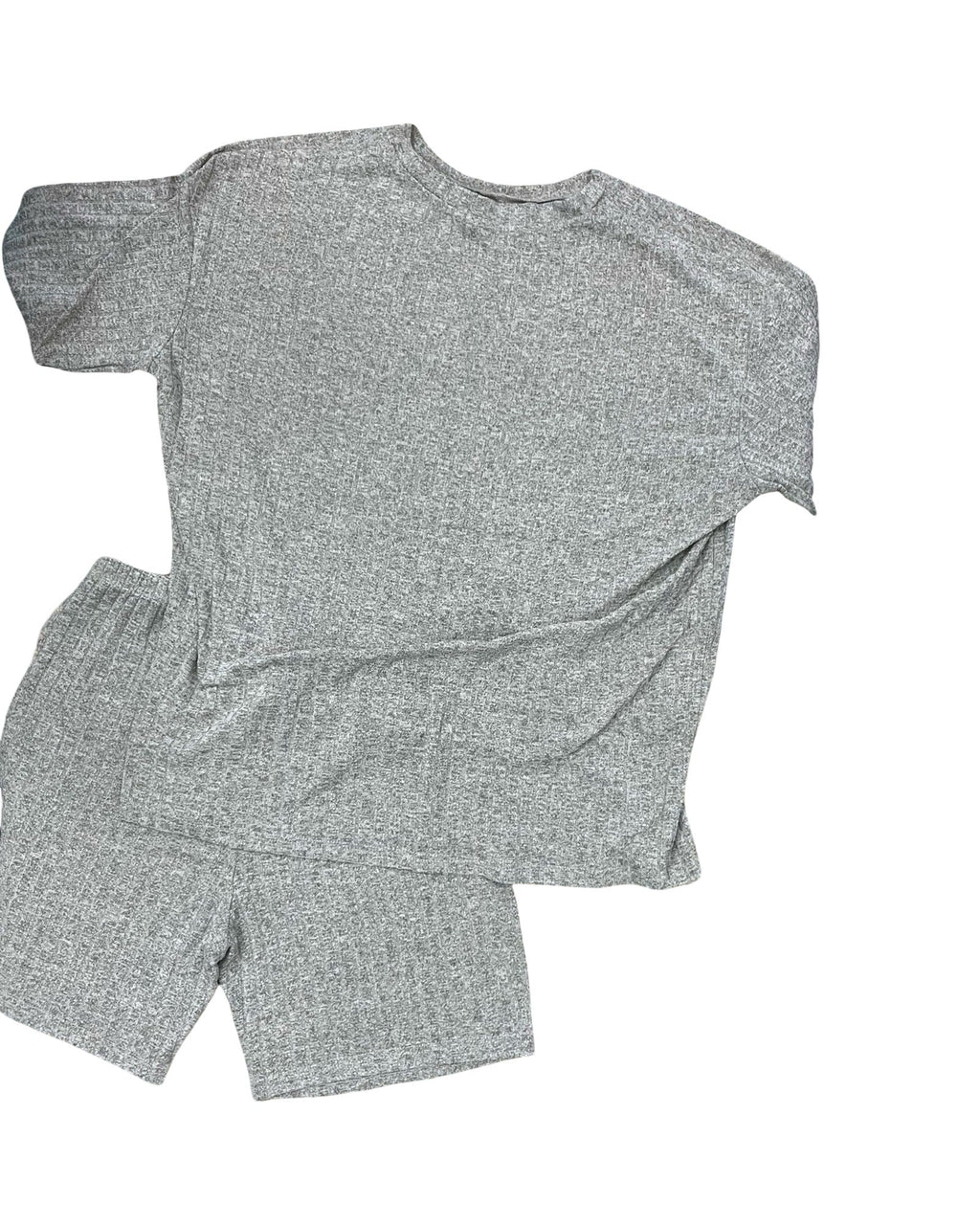 Lounge Set Shorts By Ekouaer In Tan, Size:Xl