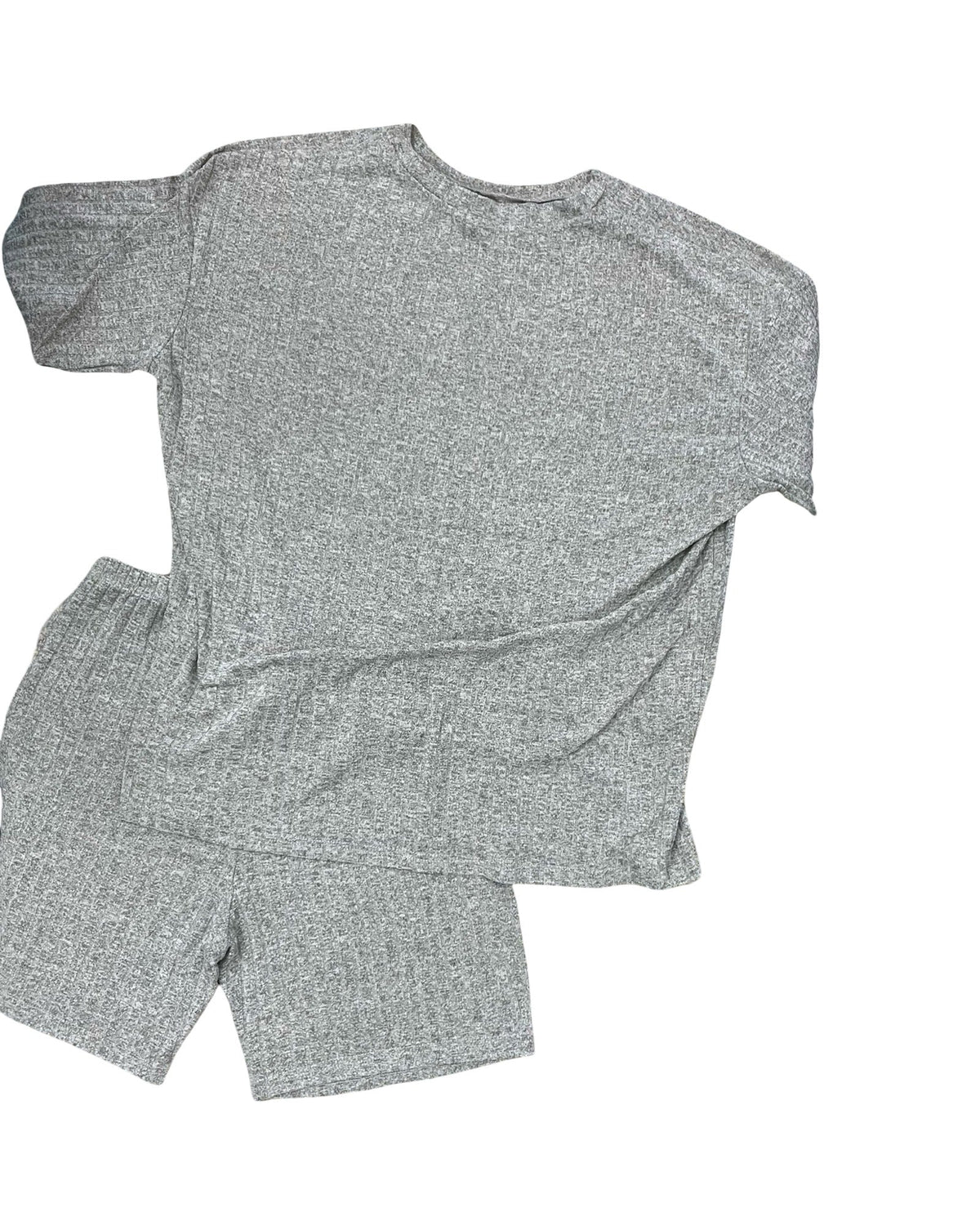 Lounge Set Shorts By Ekouaer In Tan, Size:Xl