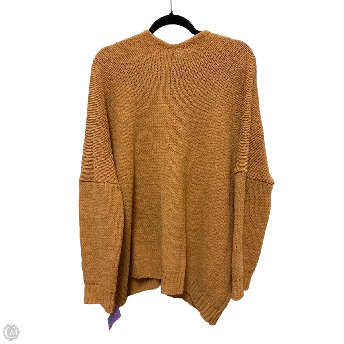 Sweater Cardigan By Clothes Mentor In Yellow, Size: L