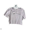Athletic Top Short Sleeve By Lululemon In Pink, Size: 10