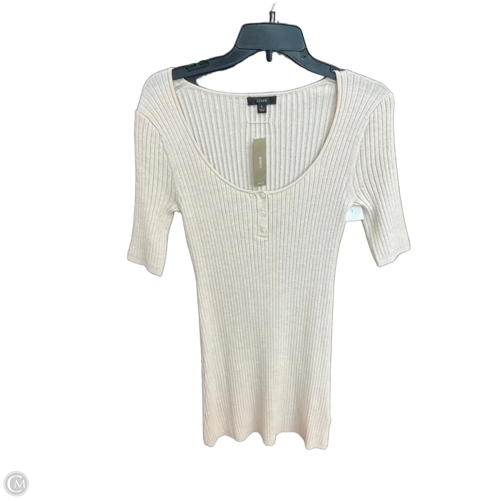 Dress Casual Midi By J. Crew In Cream, Size: S
