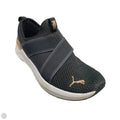 Shoes Sneakers By Puma In Black & Gold, Size: 8.5