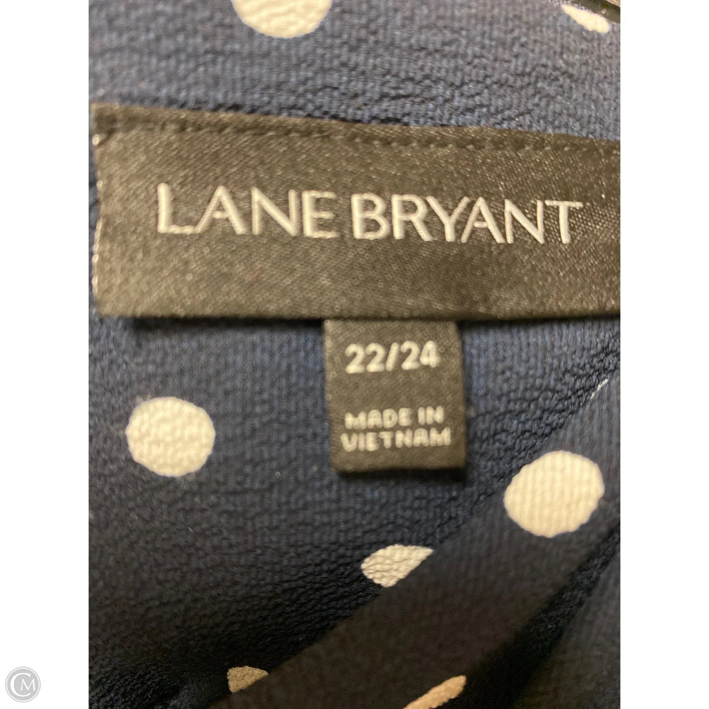 Dress Casual Maxi By Lane Bryant In Navy, Size: 3x