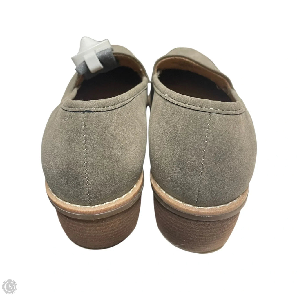 Shoes Heels Block By Sofft In Taupe, Size: 7.5