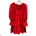 Dress Casual Midi By Pomander Place In Red, Size: M