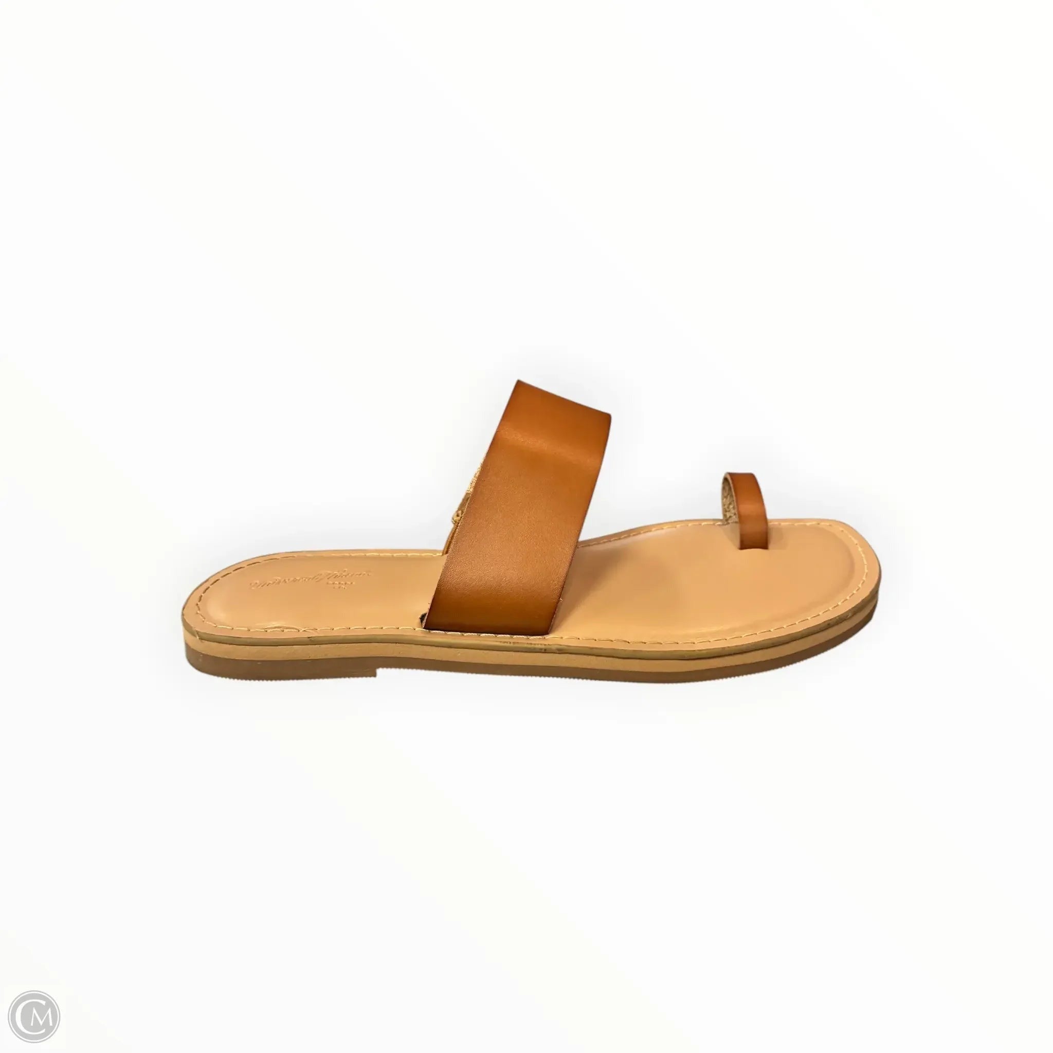 Sandals Flats By Universal Thread In Tan, Size: 6