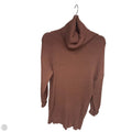 Dress Sweater By Clothes Mentor In Brown, Size: S