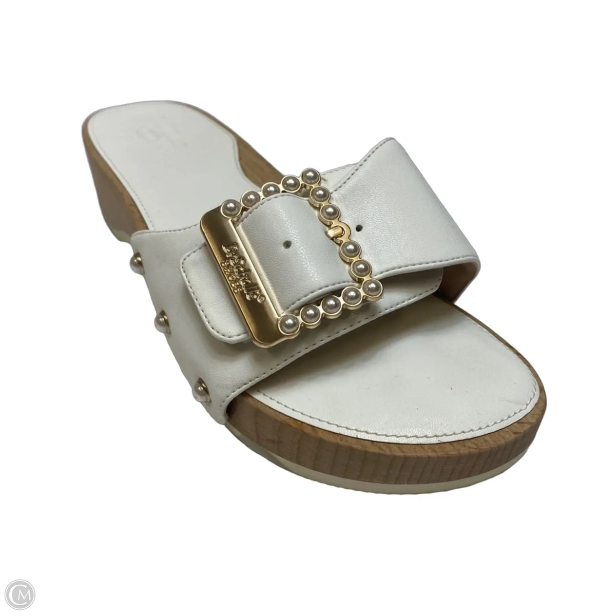 Sandals Heels Platform By Dr Scholls In White, Size: 8