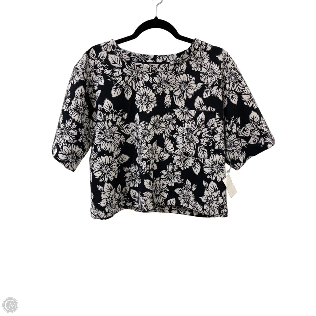 Top Short Sleeve By Maeve In Floral Print, Size: L