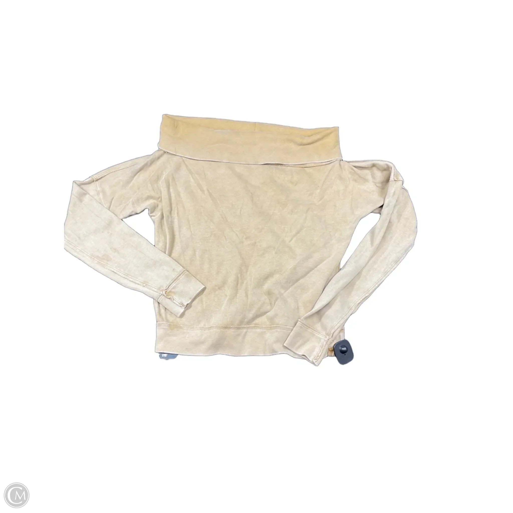 Top Long Sleeve By We The Free In Tan, Size: M
