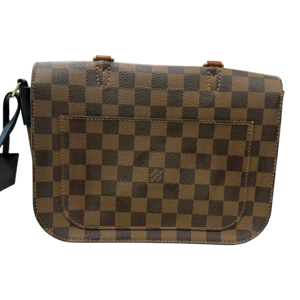 Handbag Luxury Designer By Louis Vuitton In Brown, Size:Medium