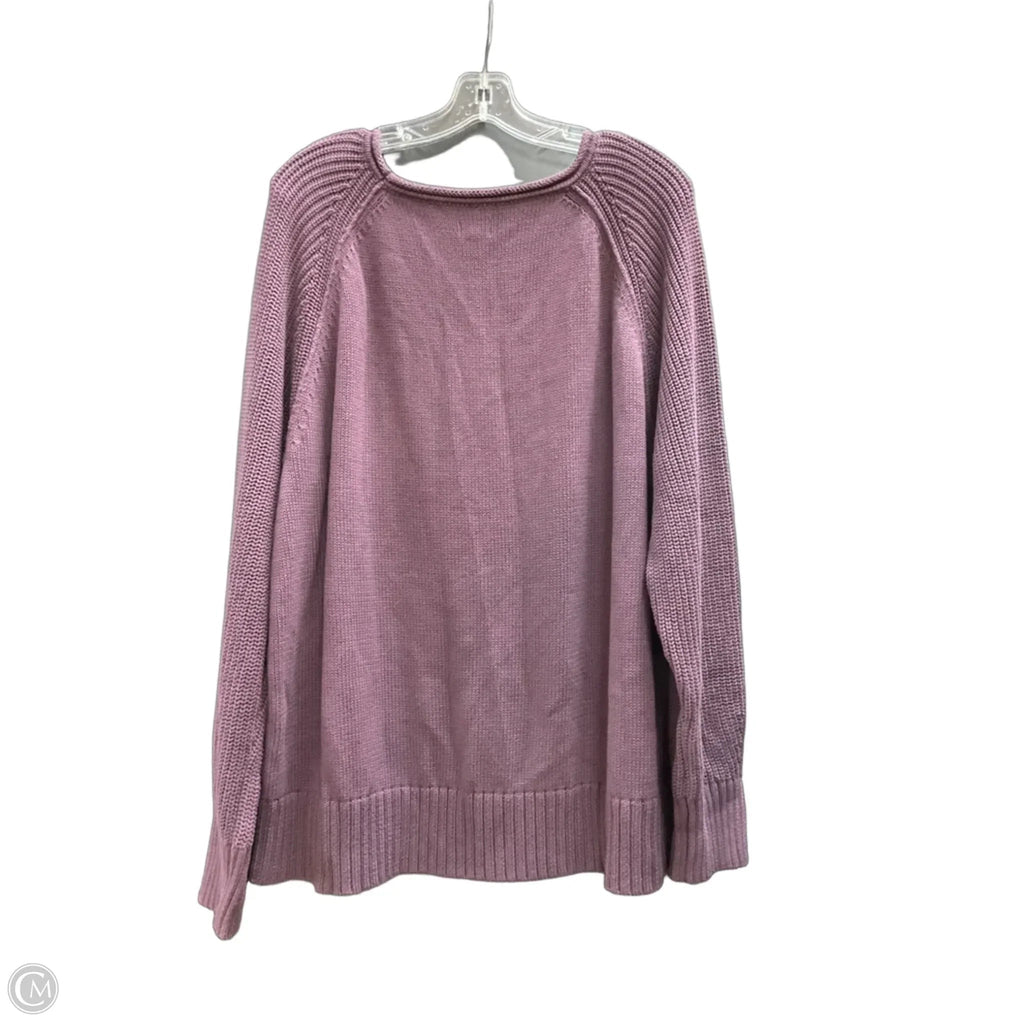 Sweater By Aerie In Purple, Size: L