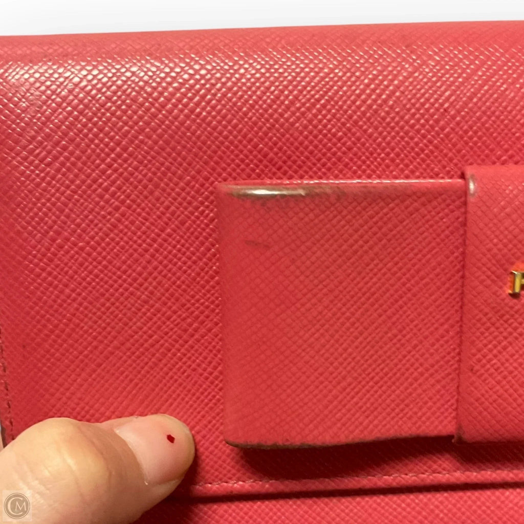 Wallet Luxury Designer By Prada, Size: Medium