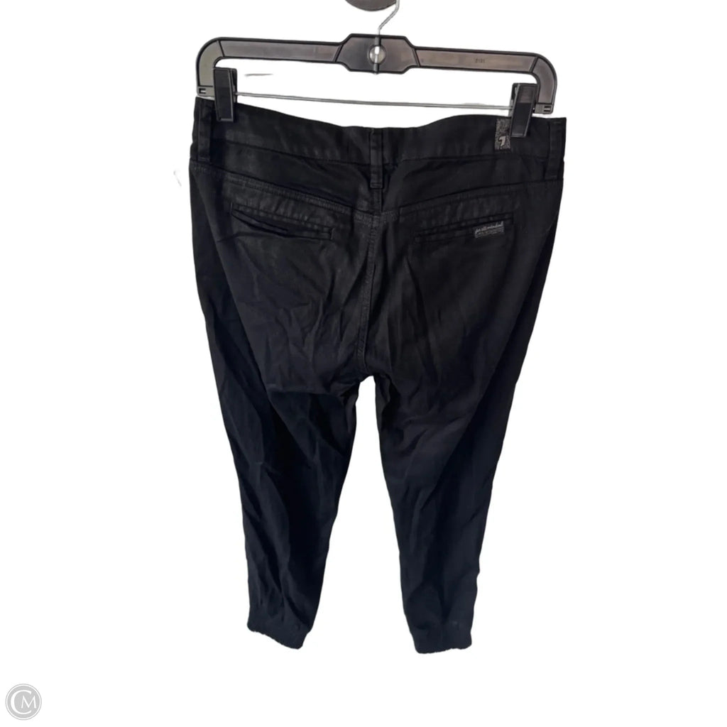 Pants Joggers By 7 For All Mankind In Black, Size: 2