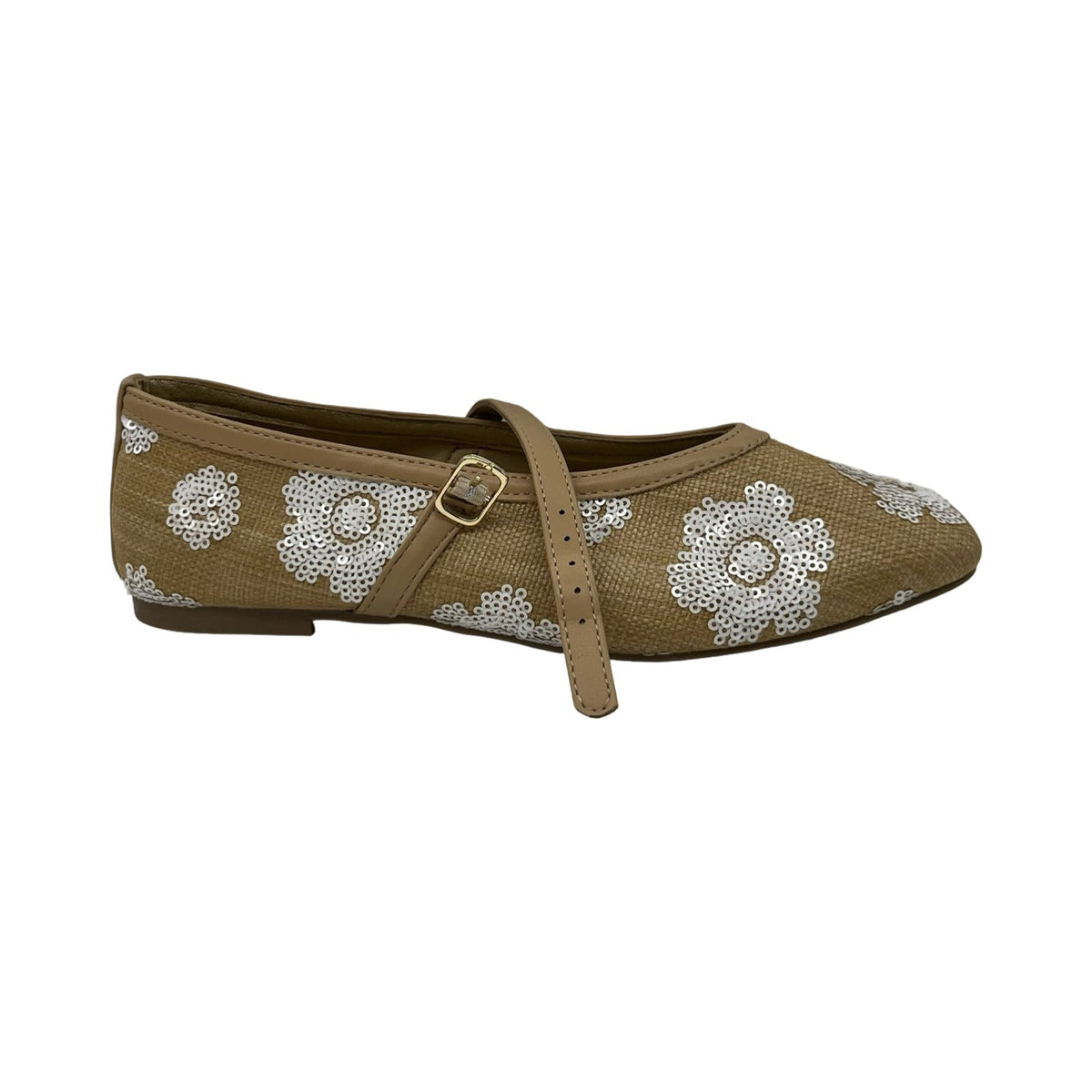 Shoes Flats By A New Day In Tan, Size:6