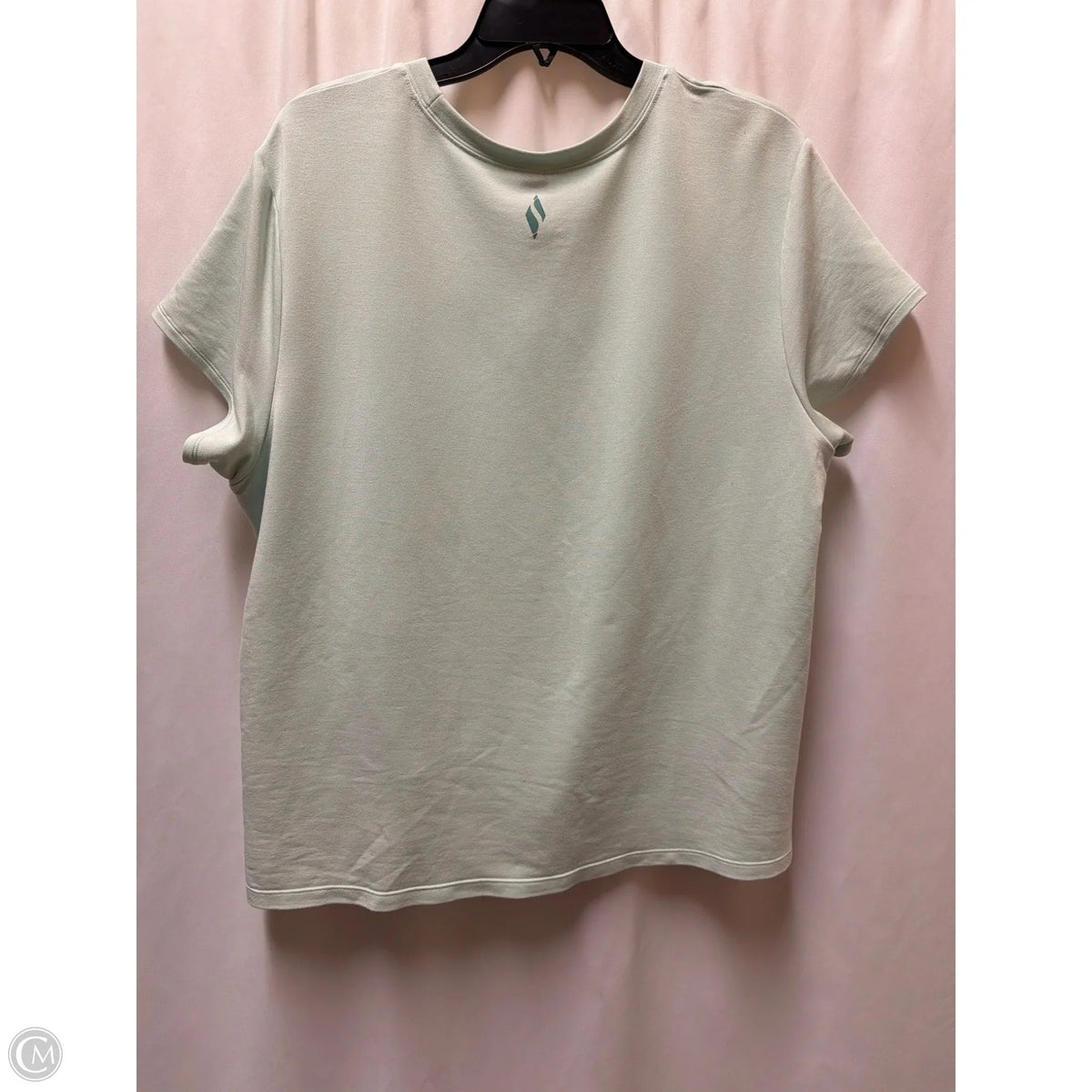 Top Short Sleeve By Skechers In Green, Size: Xxl