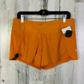 Athletic Shorts By Lululemon In Orange, Size: 8